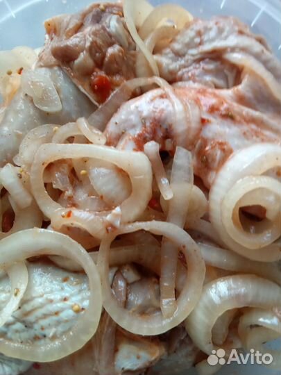 Маринованный домашний бройлер