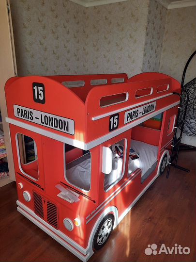 Кровать двухьярусная London Bus