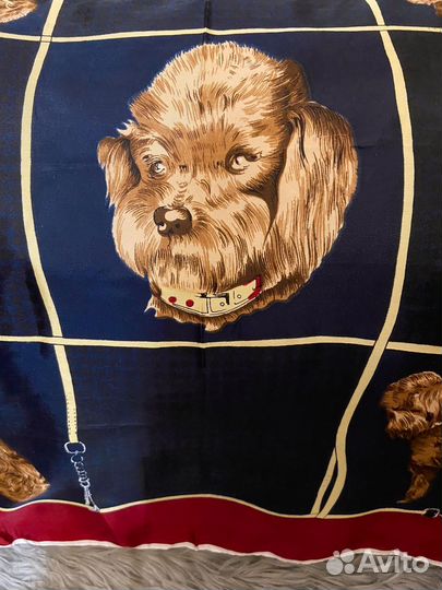 Платок периода СССР шелк