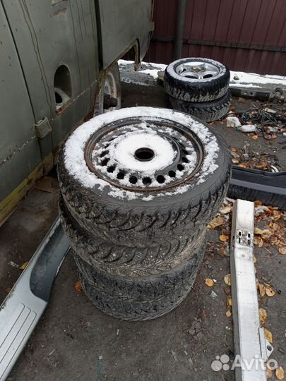 Колеса r 15 зимние 4 114.3 195*60