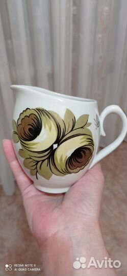 Молочник СССР Полтавский фарфоровый завод