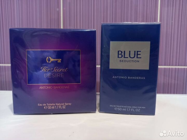 Antonio banderas туалетная вода, дезодоранты