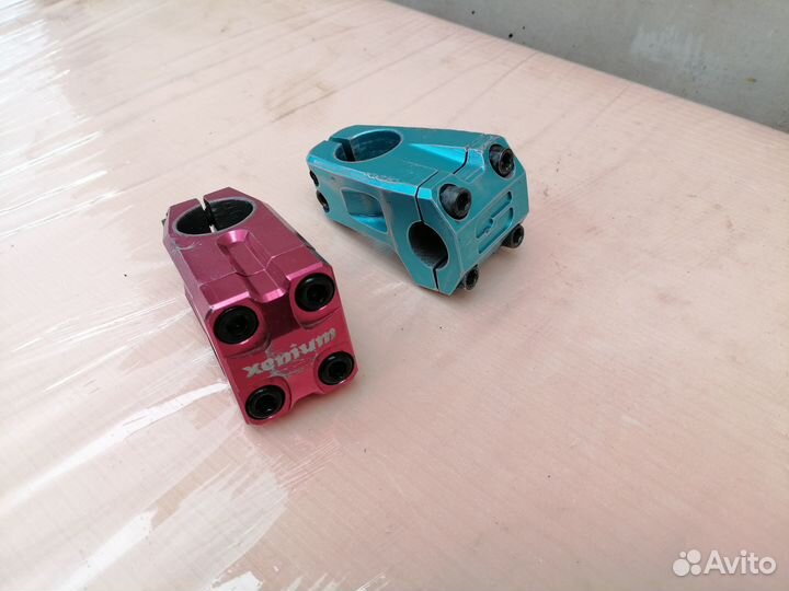 BMX запчасти (вынос,рулевая, болты, гайки, якорь)