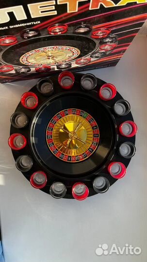 Настольная игра Алкорулетка / Пьяная рулетка