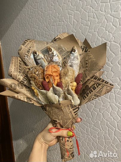 Сьедобные букеты мини для мужчин