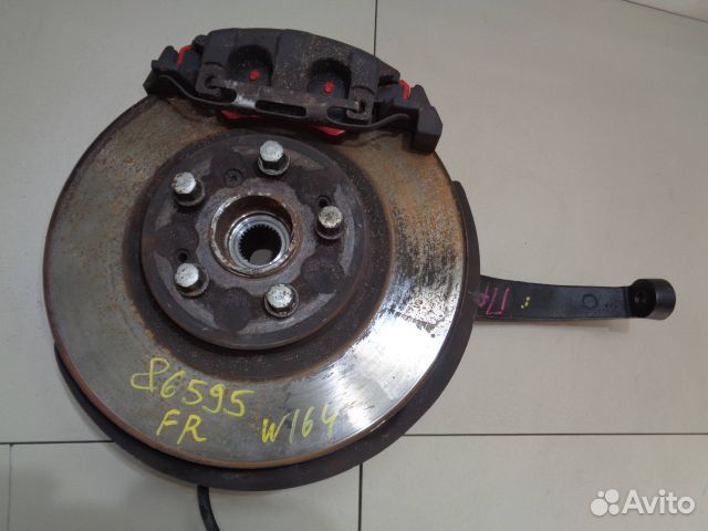 Тормозной диск mercedes-benz W164 перед лево