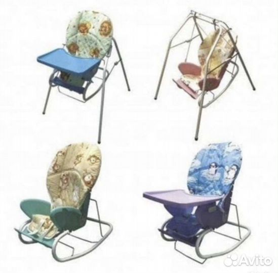 Стульчик качели 3 в 1