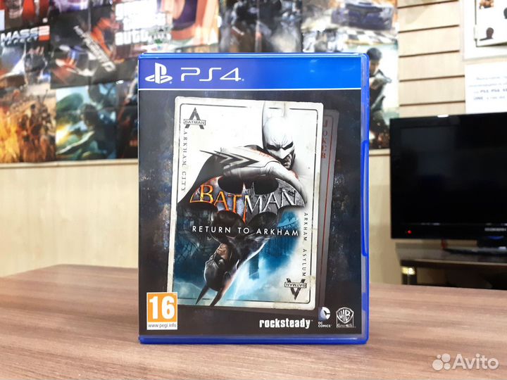 Batman Return to Arkham (PS4, б/у, рус. суб.)