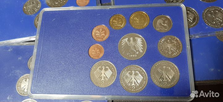 Набор фрг пруф 1977-1993 года