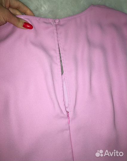 Интересное платье сильно миди L