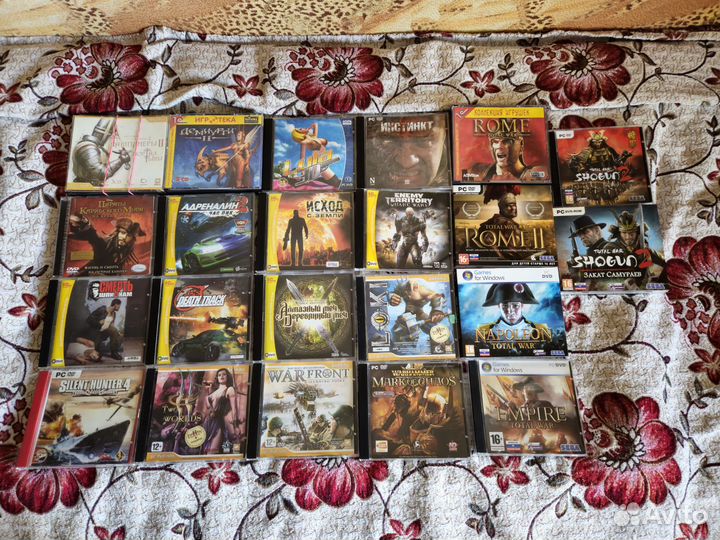 Диски с играми для PC (часть 1)