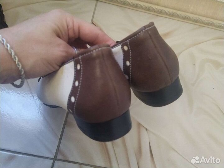 Туфли кожаные