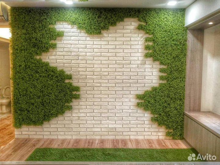 Стабилизированный Мох. Искусственное озеленение