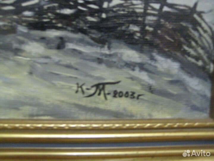 Картина маслом на холсте