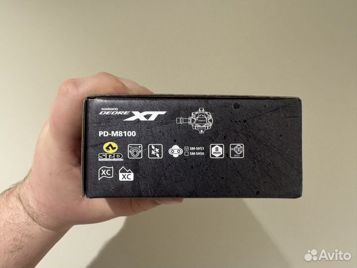 Педали Shimano M8100