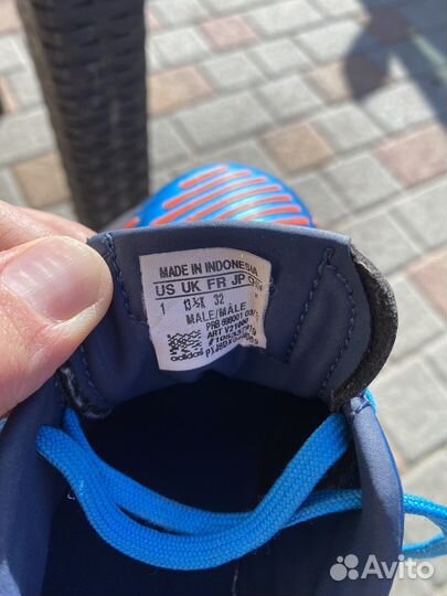 Детские футбольные бутсы 32 размер