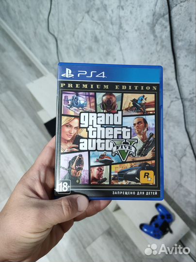 Игра для PS4 (Gta V PS4, Need for Speed)