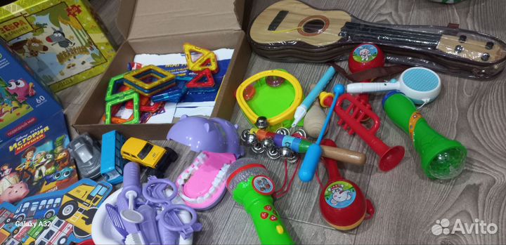 Игрушки пакетом