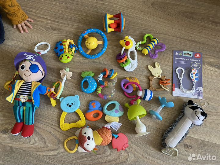 Погремушки игрушки пакетом