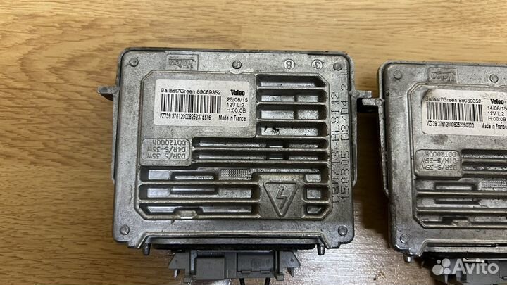 Блок розжига ксенона Valeo 7g 89089352