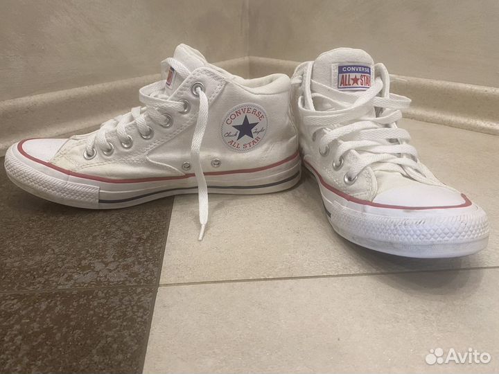 Кеды converse белые