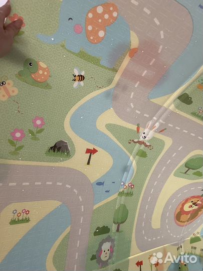 Коврик детский для ползания и игр