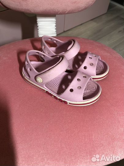 Crocs босоножки для девочки