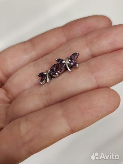 Серебряные серьги
