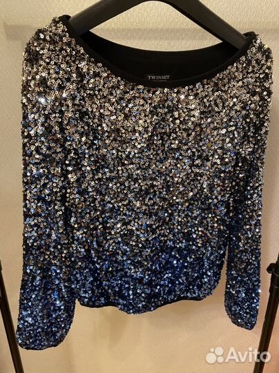 Кофта с паетками