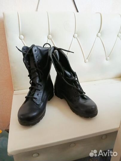 Ботинки с высоким берцем мужские армейские летние