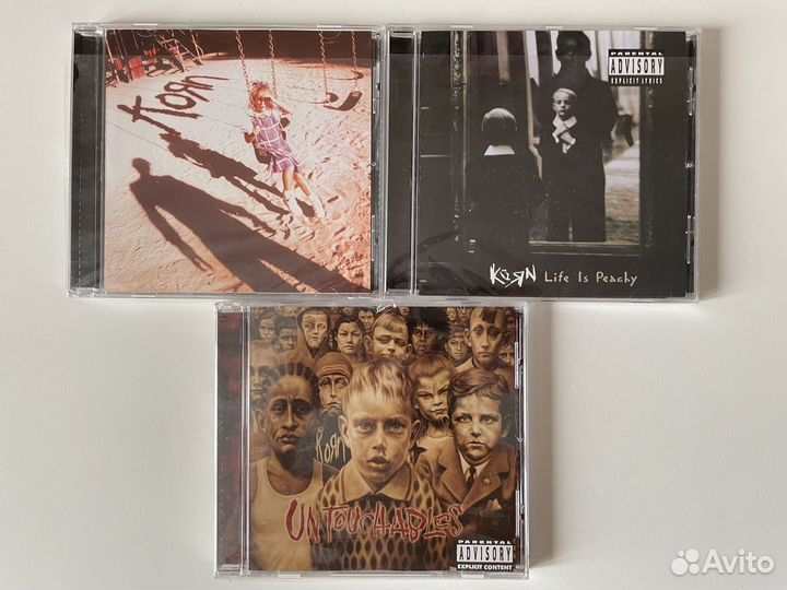 Korn CD Korn / Life Is Peachy / Untouchables