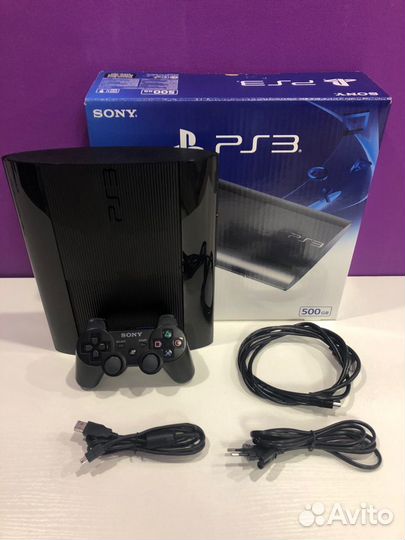 Sony Ps3 4308C + 73 игры