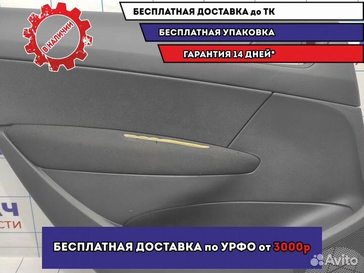 Обшивка двери задней левой Peugeot 308 9343 A1
