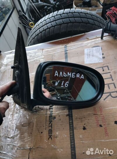 Зеркало правое ниссан альмера н16