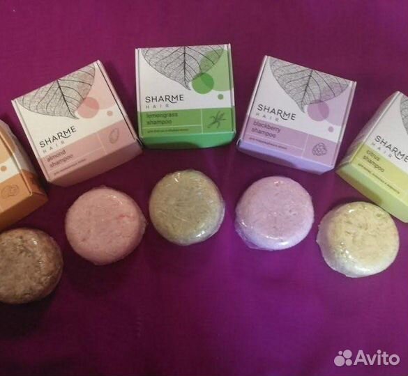 Твердые шампуни для волос