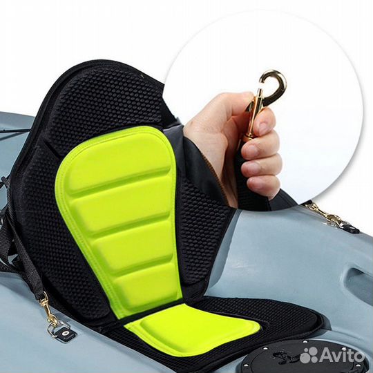 Сиденье на Sup board (сап доска) желтое с рюкзаком