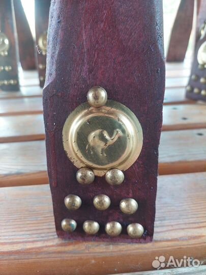 Табурет-пуф ручной работы в восточном стиле