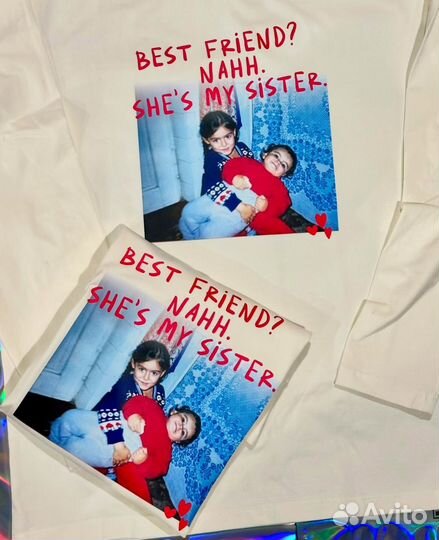 Футболка оверсайз с индивидуальным принтом