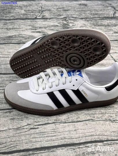 Кроссовки Adidas Samba новые из кожи