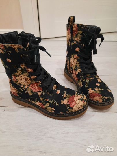 Ботинки тканевые размер 36