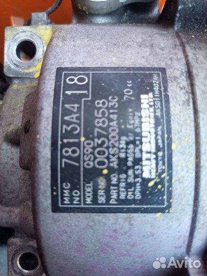 Компрессор кондиционера Митсубиси Аутлендер