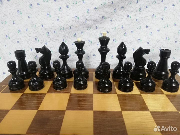 Советские шахматы с большими фигурами СССР