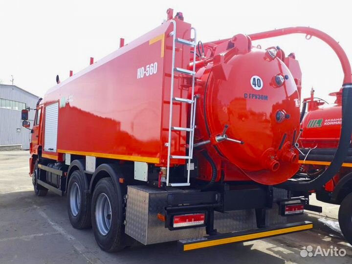 Комбинированная машина ко-560 на шасси камаз 65115
