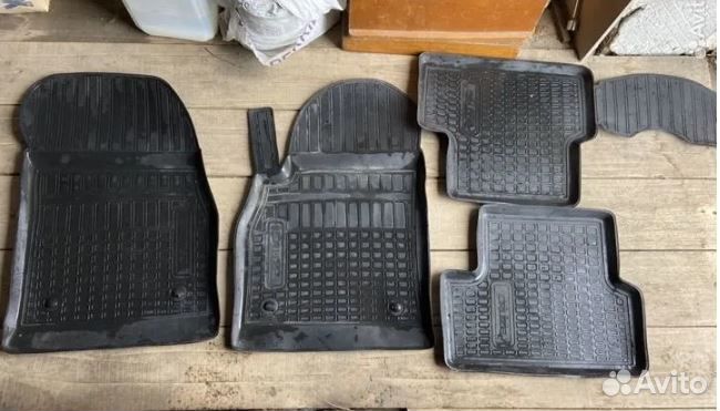 Автомобильные коврики Chevrolet Cruze резиновые бу