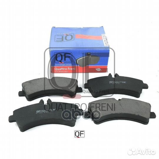 Колодки тормозные дисковые QF68200 quattro freni