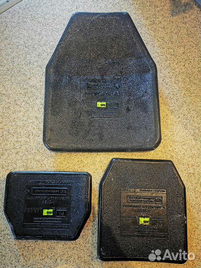 Бронеплита Гранит 6а 3й размер