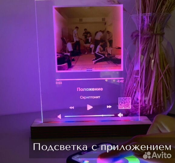 Рамка с живым фото