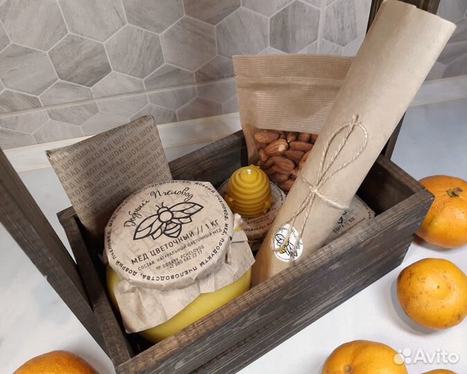 Подарочный набор мёд