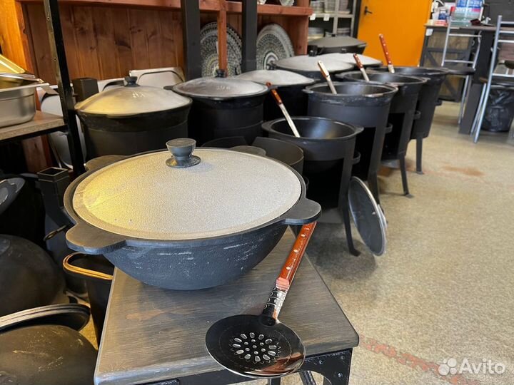 Казан чугунный 6 литров Узбекистан Наманган