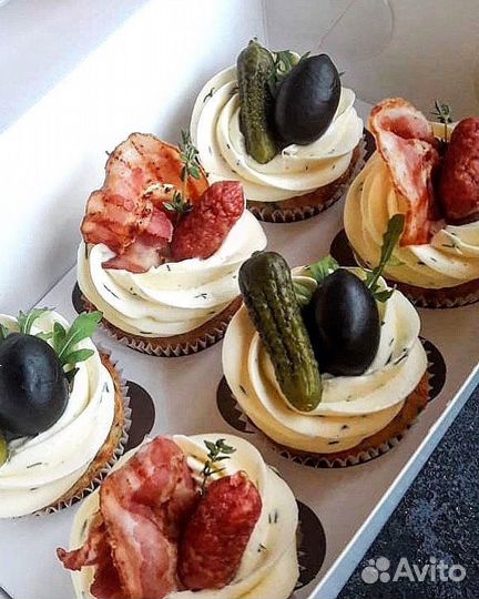 Закусочные капкейки